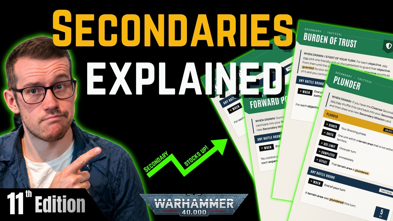 Вторичные цели 11-й редакции: разбор карт! Что действительно важно &mdash; Warhammer 40K