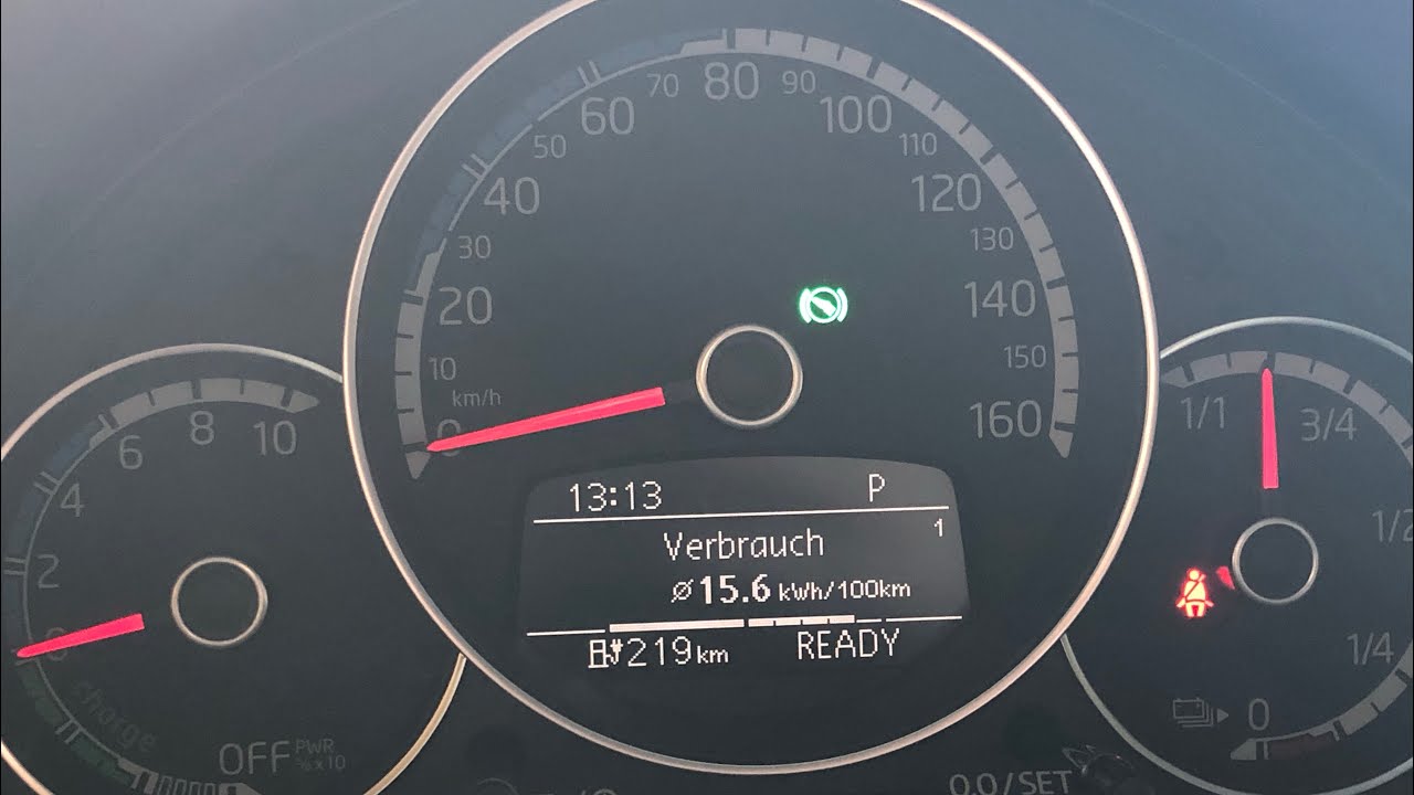 Neuer VW e-Up! - Instrumentcluster & Infotainment