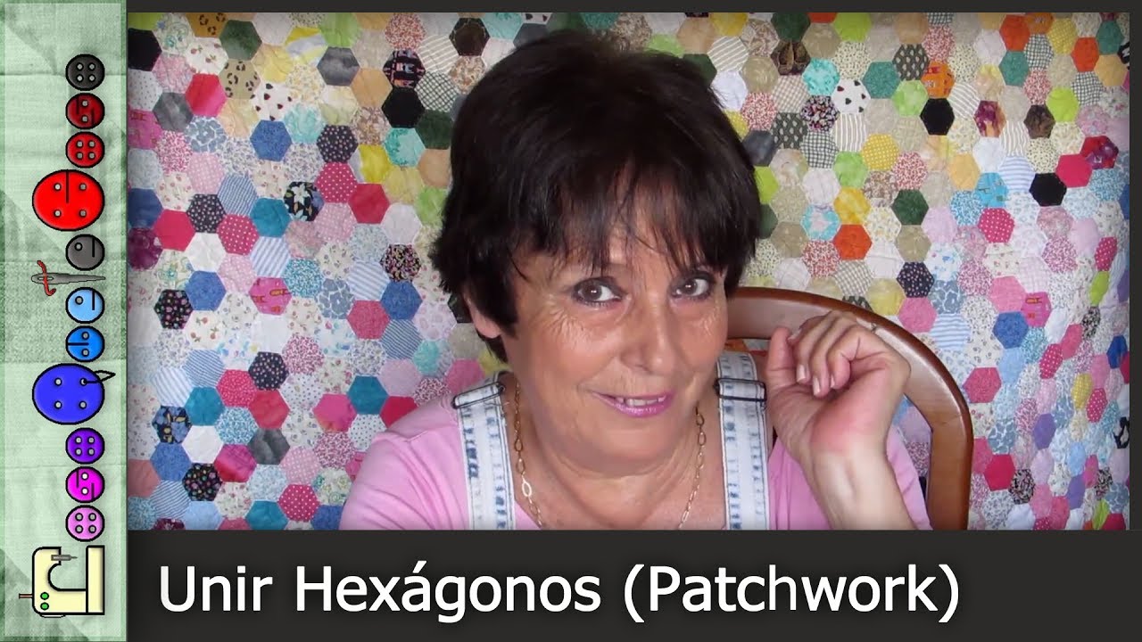 Cómo unir Hexágonos (Patchwork) [Tutorial]