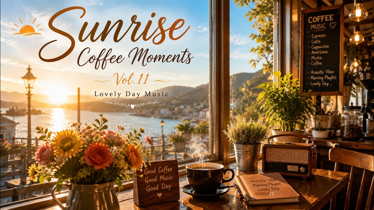 🌅 Sunrise Coffee Moments Vol.11 | 1 Hour Morning Pop Playlist ☕ เพลงฟังสบายรับวันใหม่
