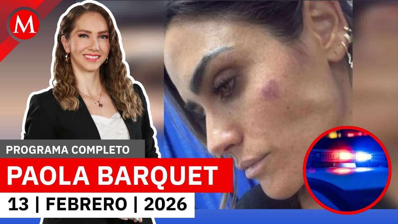 Rojo de la Vega denuncia agresiones durante operativo | Paola Barquet, 13 de febrero de 2026