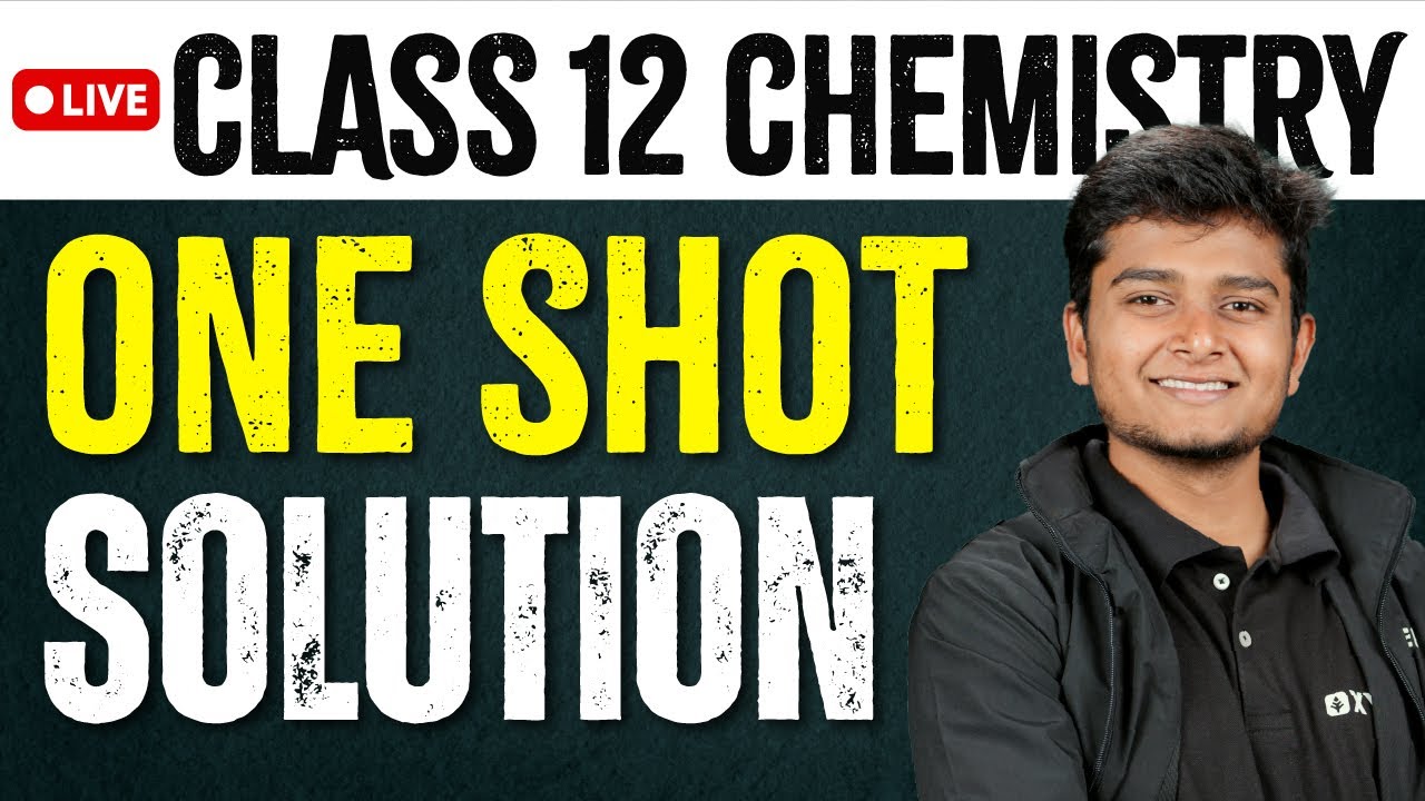 One Shot | Class 12 | Solutions | Xylem NEET Tamil