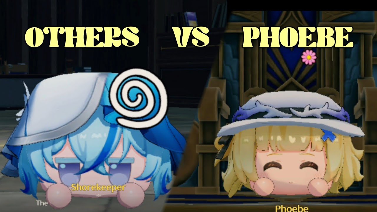 Phoebe vs Other cubies in Wuwa Event