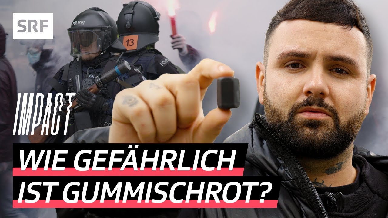 Blind nach Gummischrot – Warum setzt die Polizei Streumunition ein? | Impact | SRF