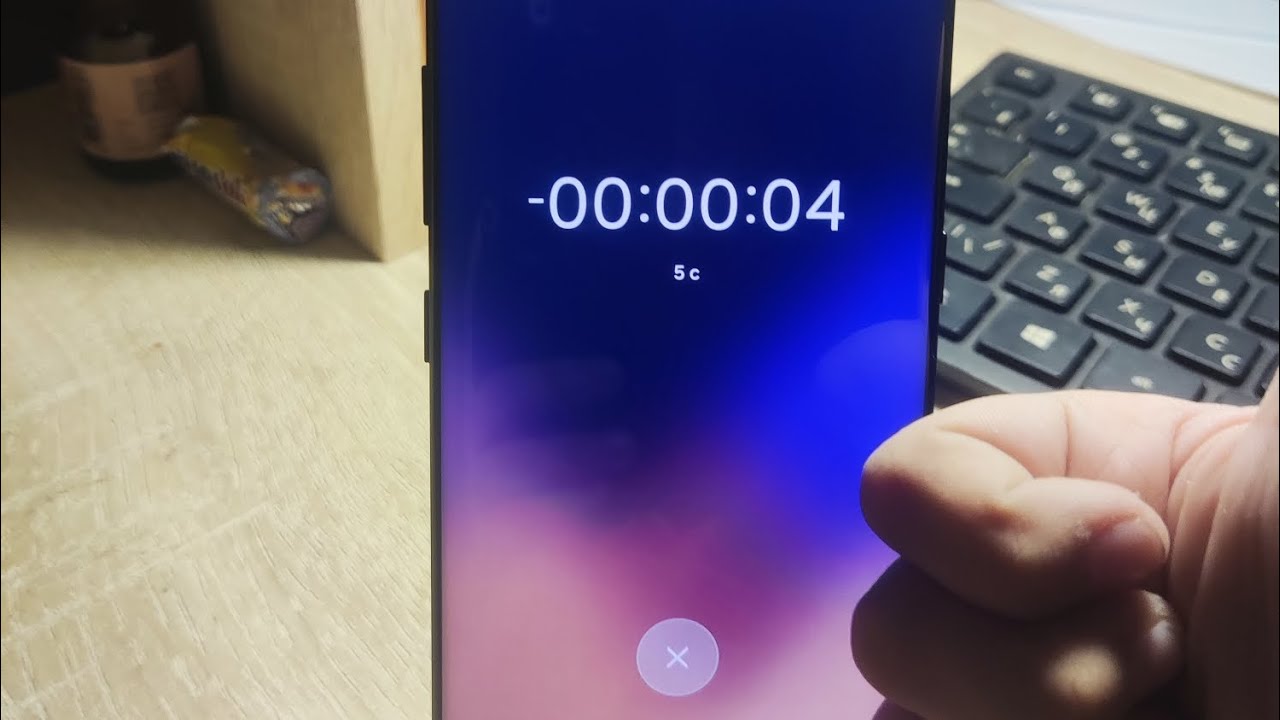 таймер и будильник на Galaxy S8 (One UI 7)