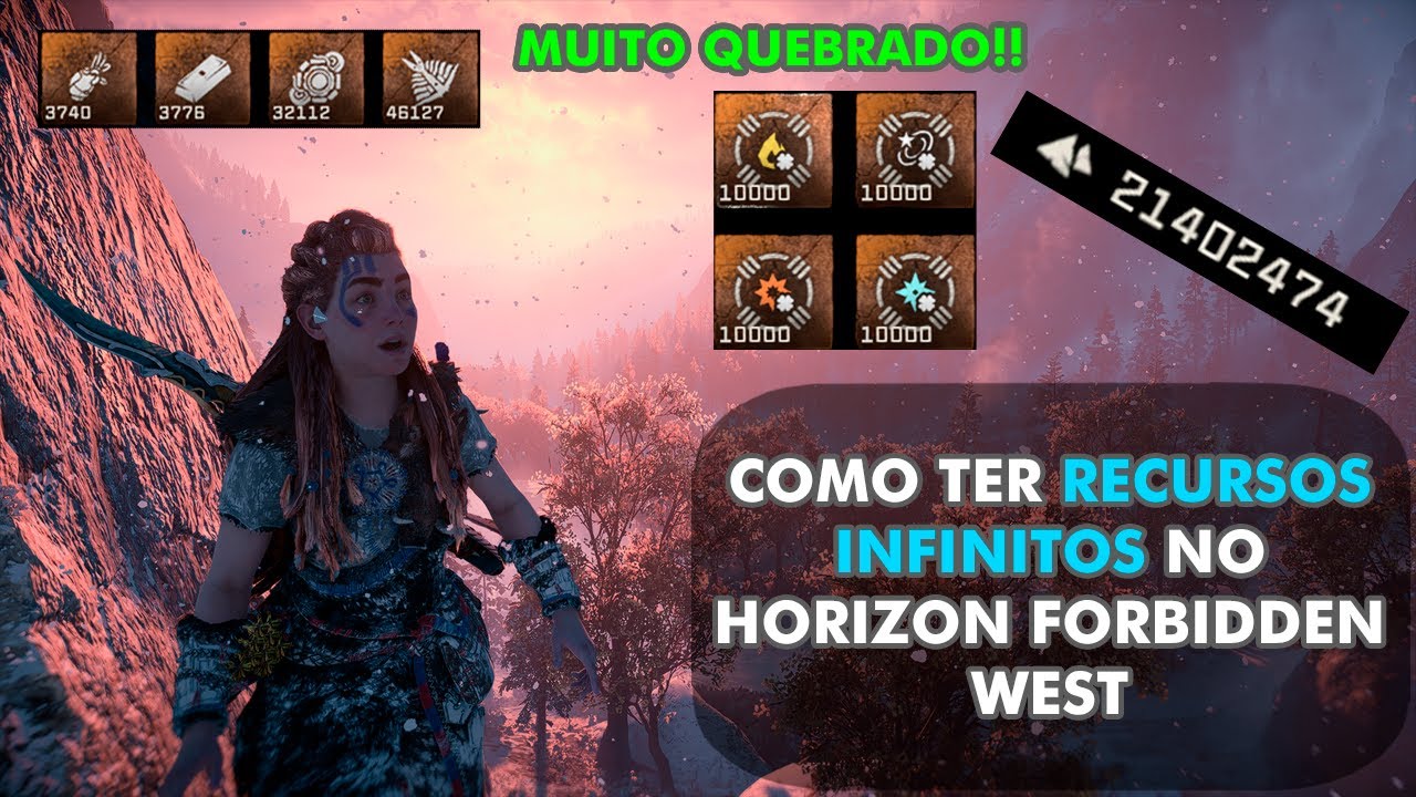 Utilize enquanto pode! Metódos para ficar rico no Forbidden West | Cacos & Recursos infinitos!