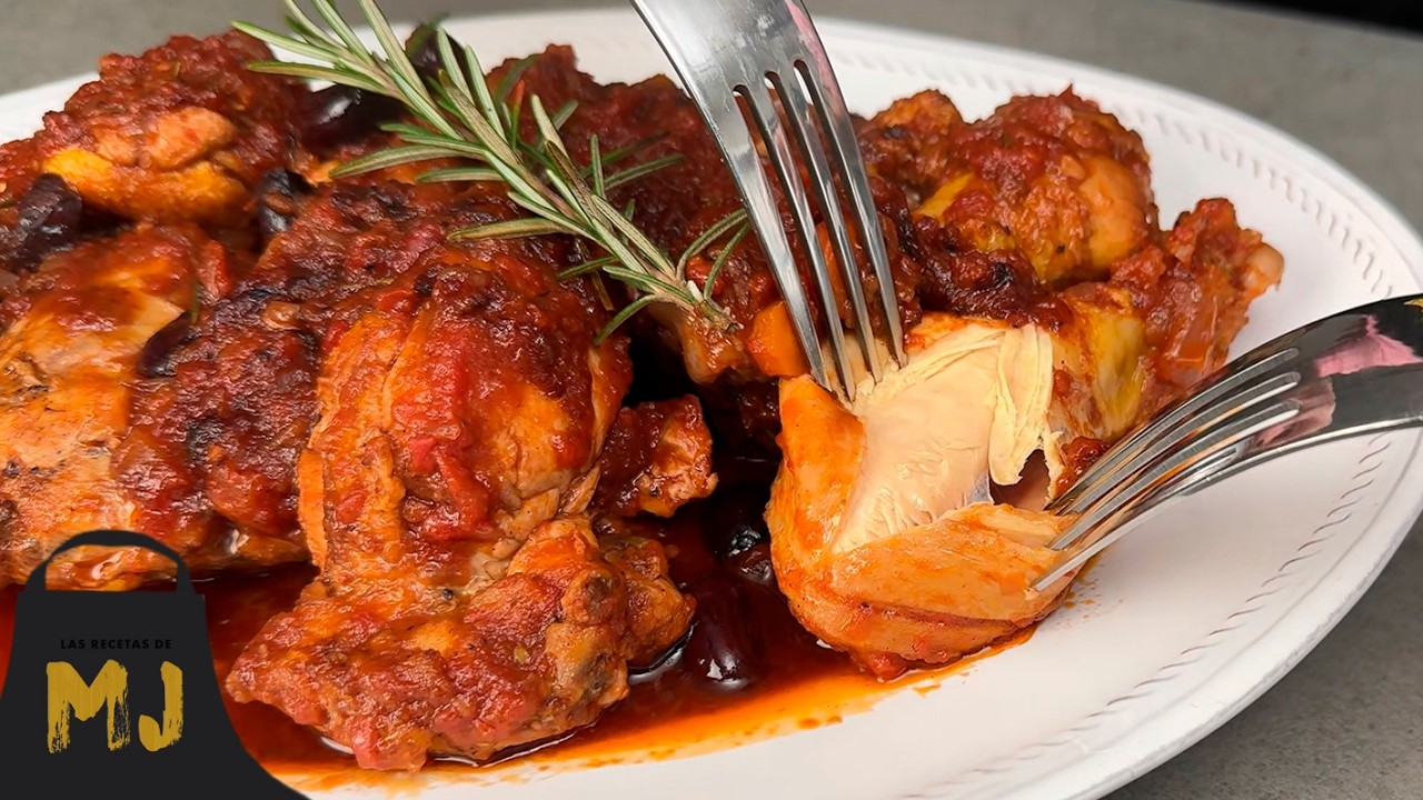 Pollo a la cazadora: receta tradicional