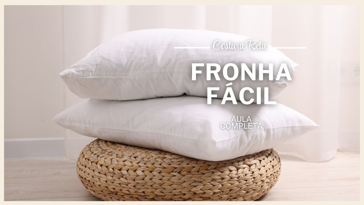 Fronha Envelope Fácil para Iniciantes | Treine Costura Reta e Já Tenha uma Peça Pronta
