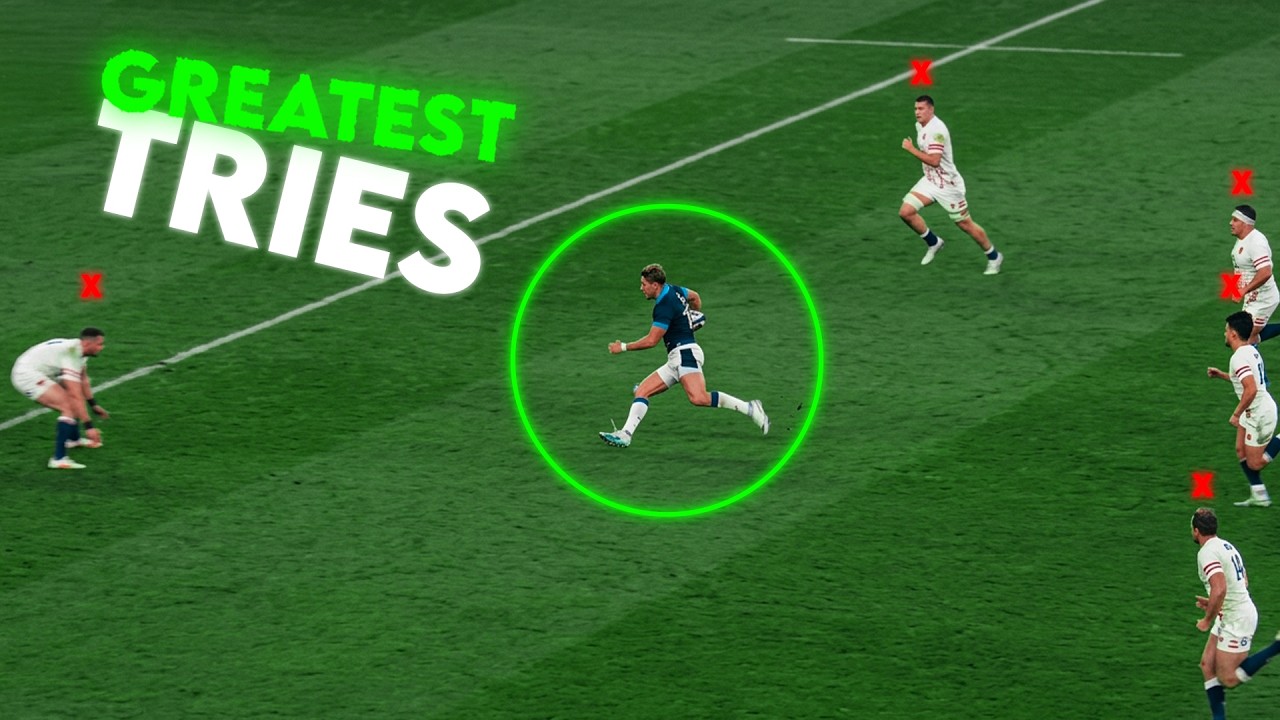 1 Hour of the GREATEST Tries in Rugby