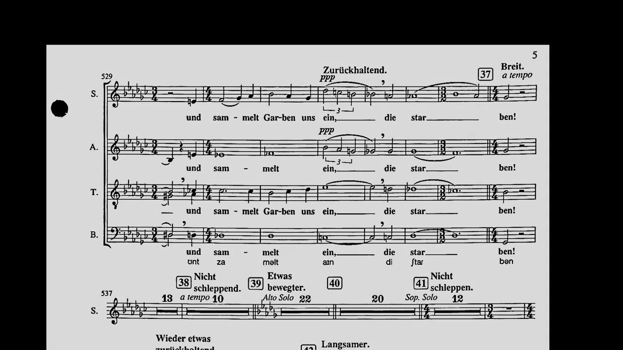 Mahler Symphony No. 2 Alto rehearsal aid