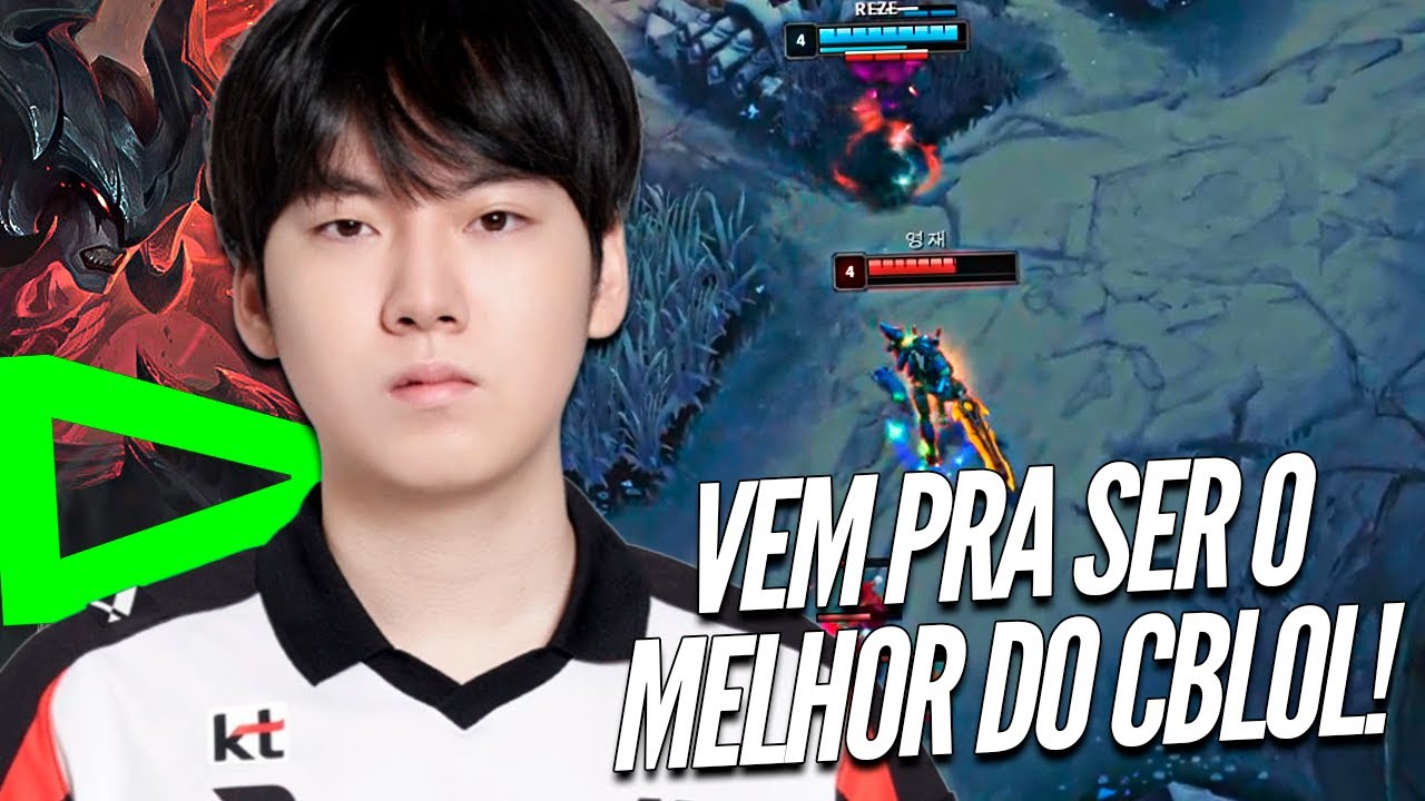 LOUD YOUNGJAE TREINANDO O AATROX JG no CHALLENGER KR