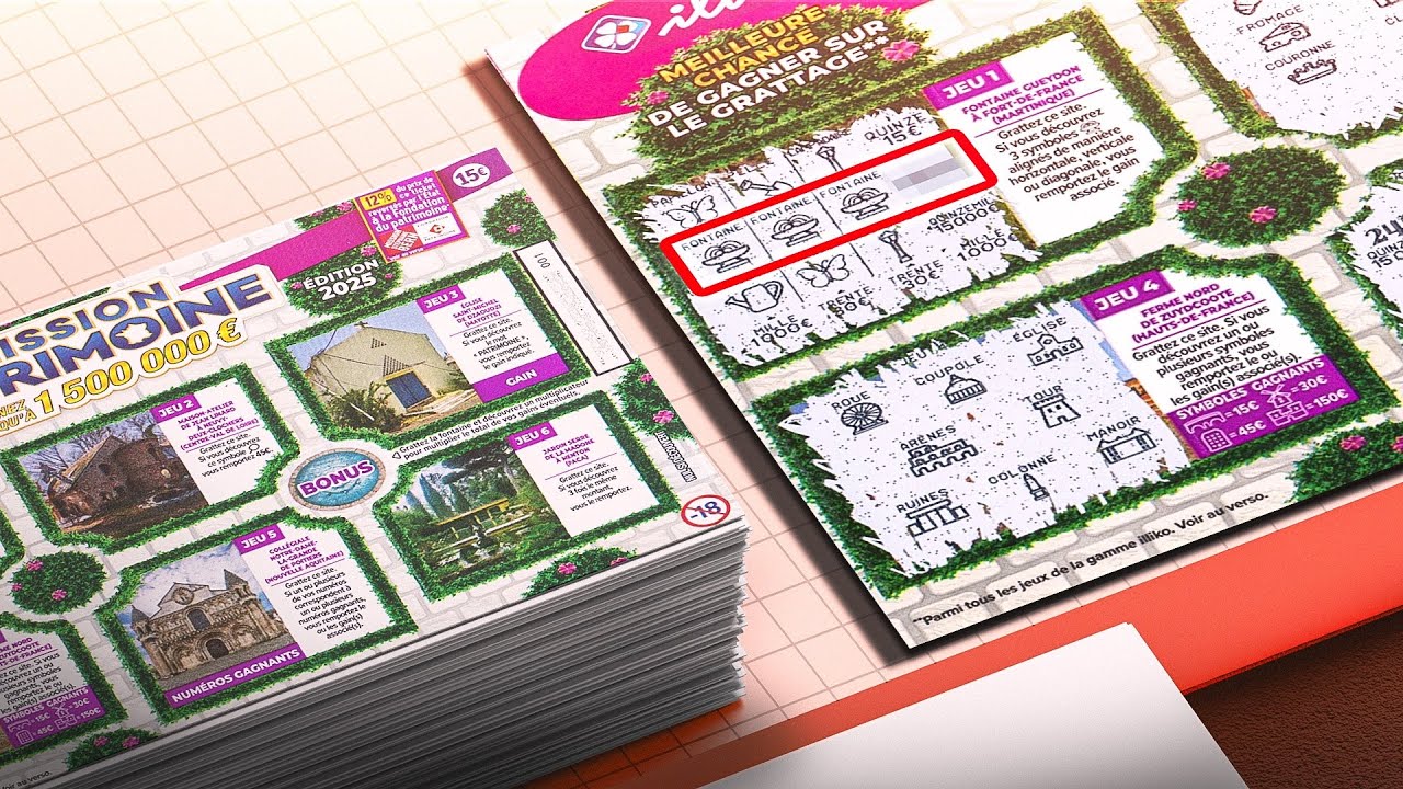 GROSSE DINGUERIE DÈS LE PREMIER TICKET ! 😱 Mon PLUS GROS GAINS dans ces Mission Patrimoine 