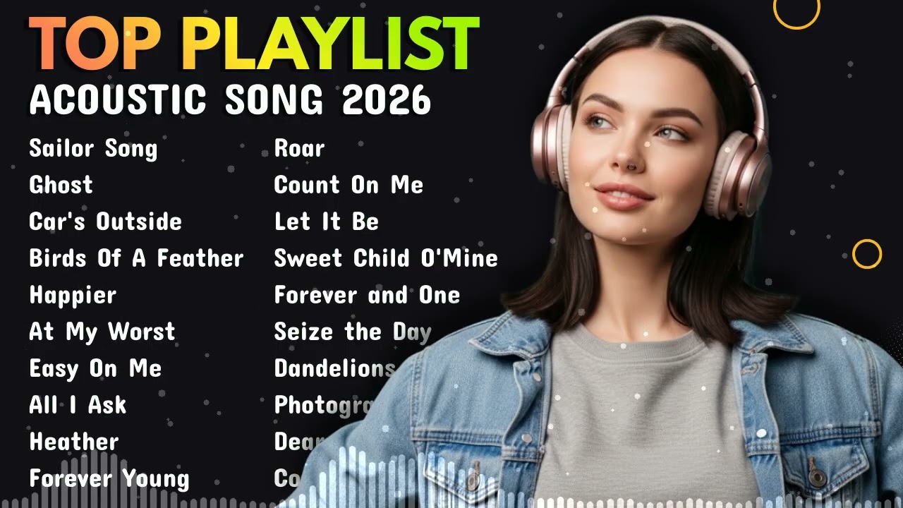 Top 20 Acoustic Songs   Hot Music Acoustic Playlist Best Song 🎙✨ 2026
