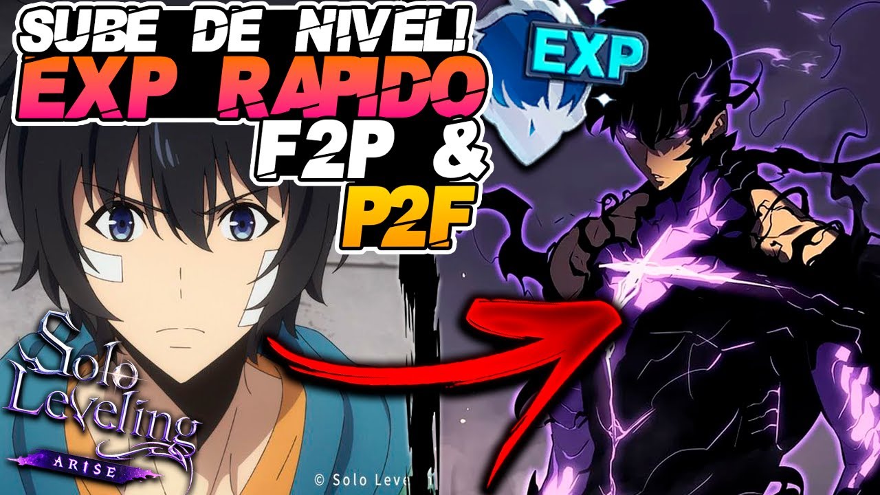 COMO SUBIR NIVEL RAPIDO! CONSIGUE MUCHA EXP! | Solo Leveling: Arise