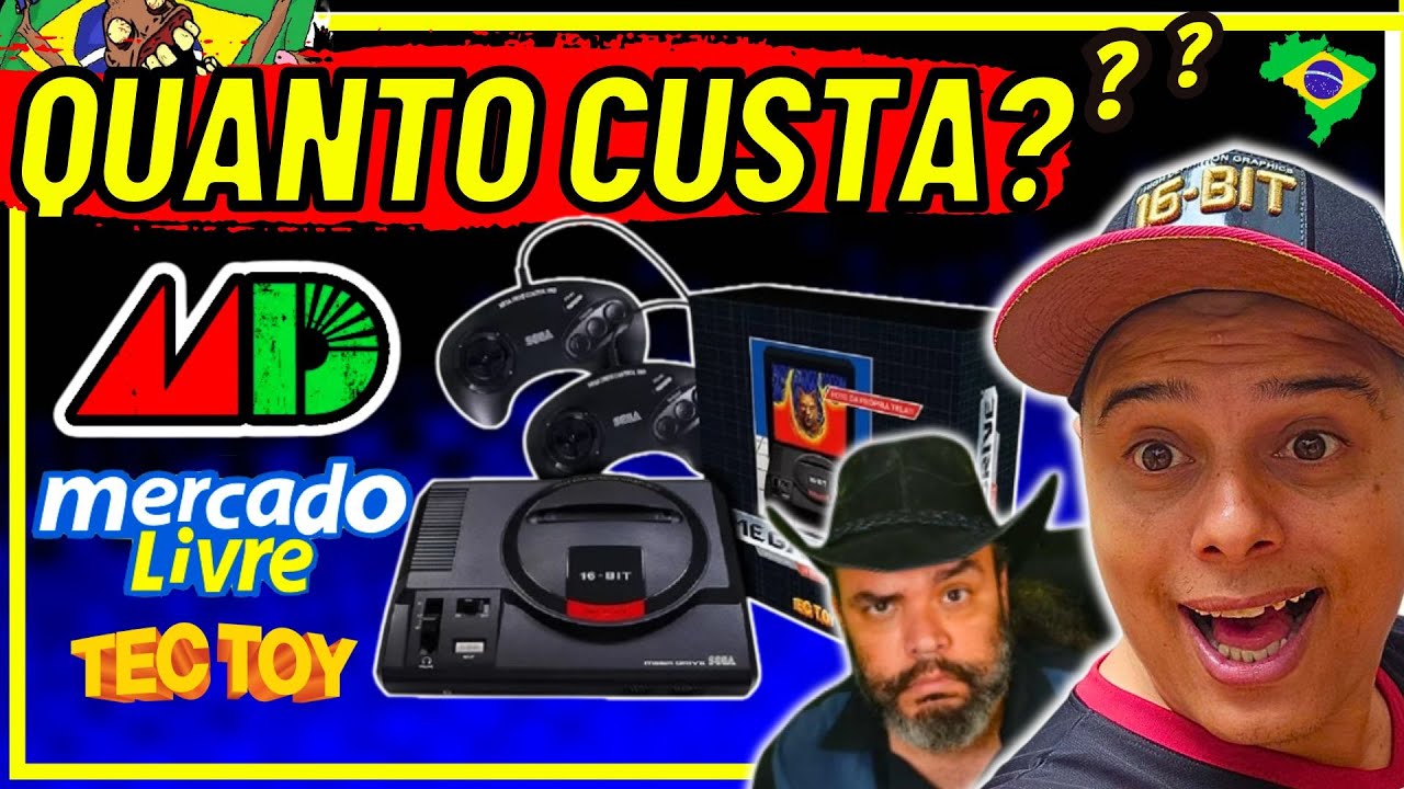 QUANTO CUSTA ? Mega drive 2017 Tectoy em 2025 ?