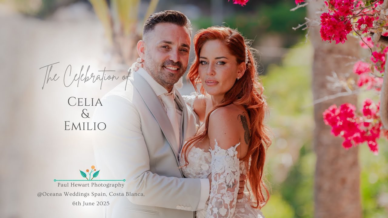 The Spanish Destination Highlights Wedding Video of Celia & Emilio with Paul Hewart Photography