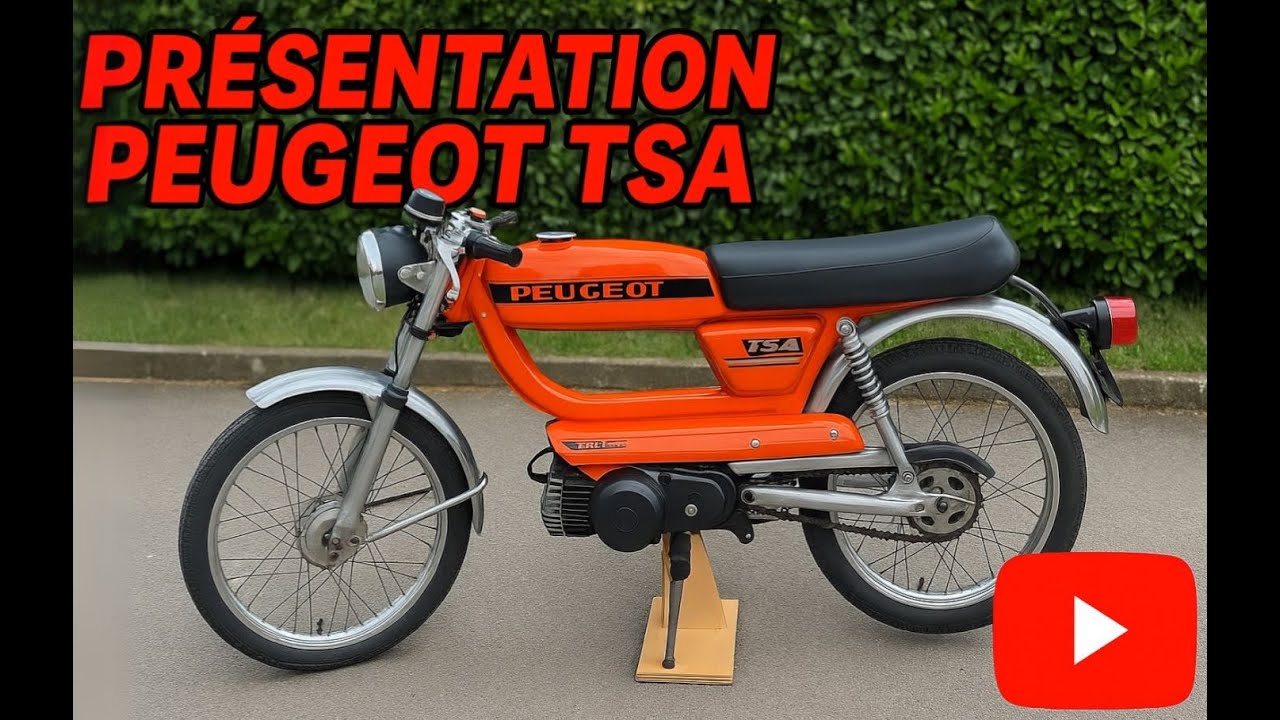 Présentation d'une Peugeot TSA