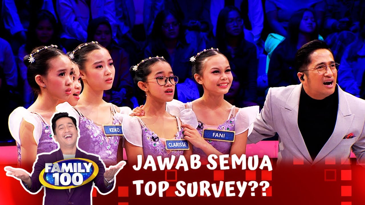 Berhasilkah Fani & Clarisse Menjawab Semua Top Survey & Membawa Pulang Hadiah Utama? - Family 100