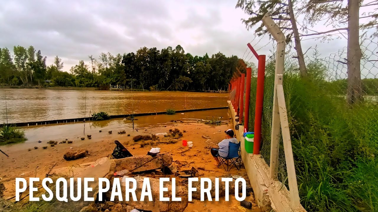 PESCA  ¡¡¡ PARA EL FRITO, río muy raro che!!!