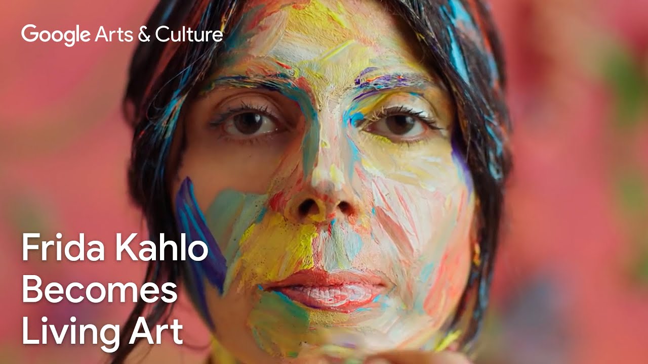 Watch ALEXA MEADE Turn ELY GUERRA into LIVING ART  | Google Arts & Culture