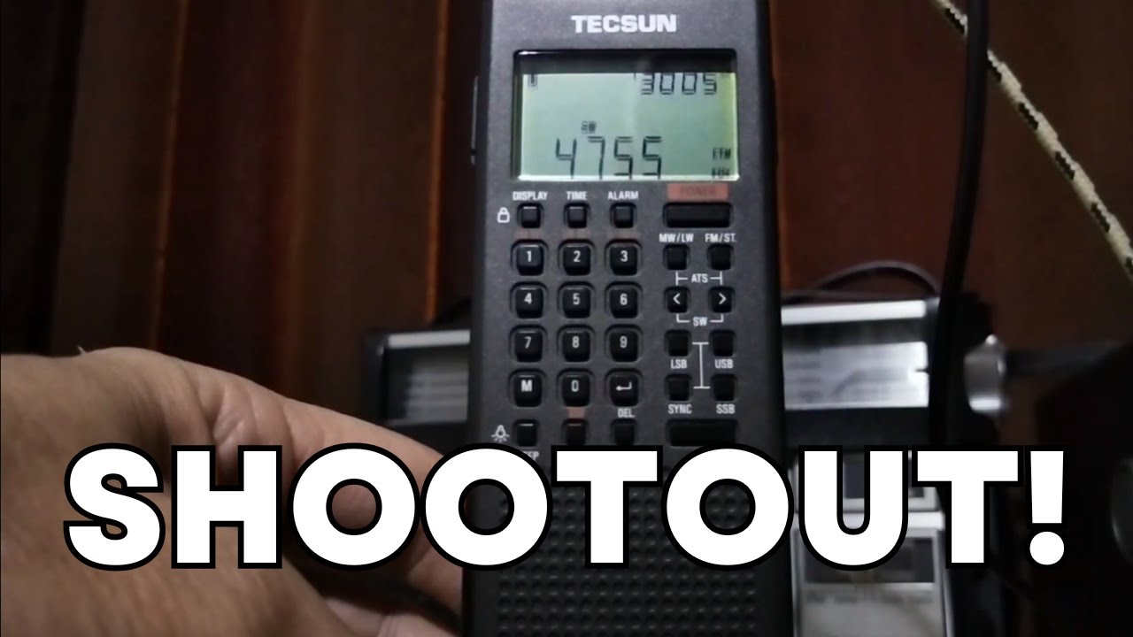 Six radios compared on Voice of Indonesia 4755 kHz! Sony, Tecsun, XHDATA and Qodosen battle it out!