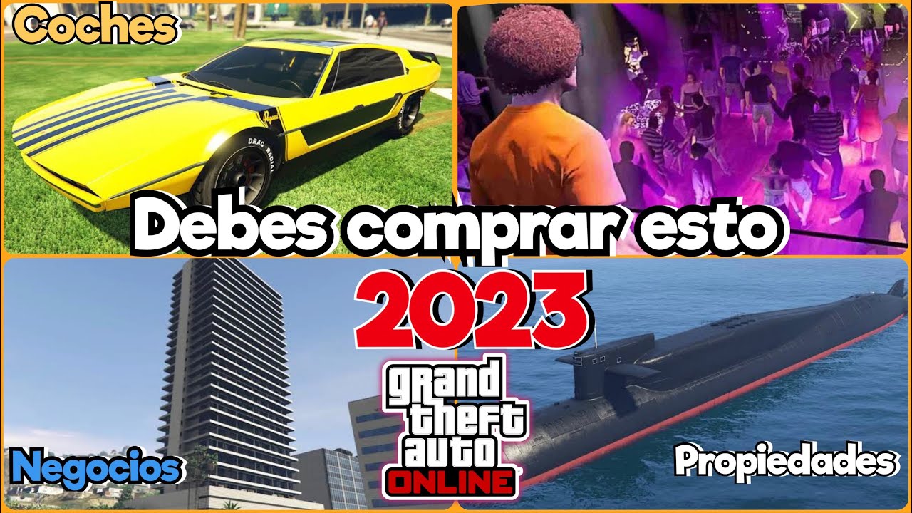 6 GRANDES COSAS Que DEBES COMPRAR en GTA ONLINE - NEGOCIOS, VEHICULOS & MÁS! TOP GTA5 Online 2023