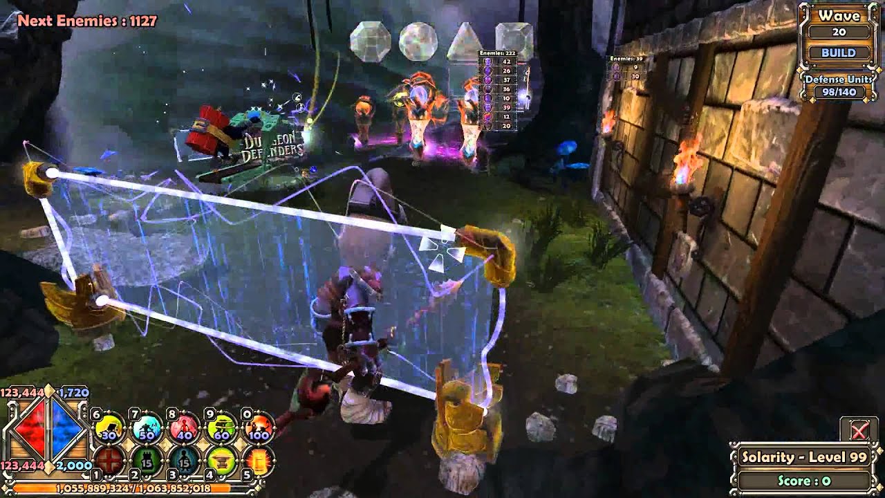 Dungeon Defenders Mistymire Forest Survival NMHCMM