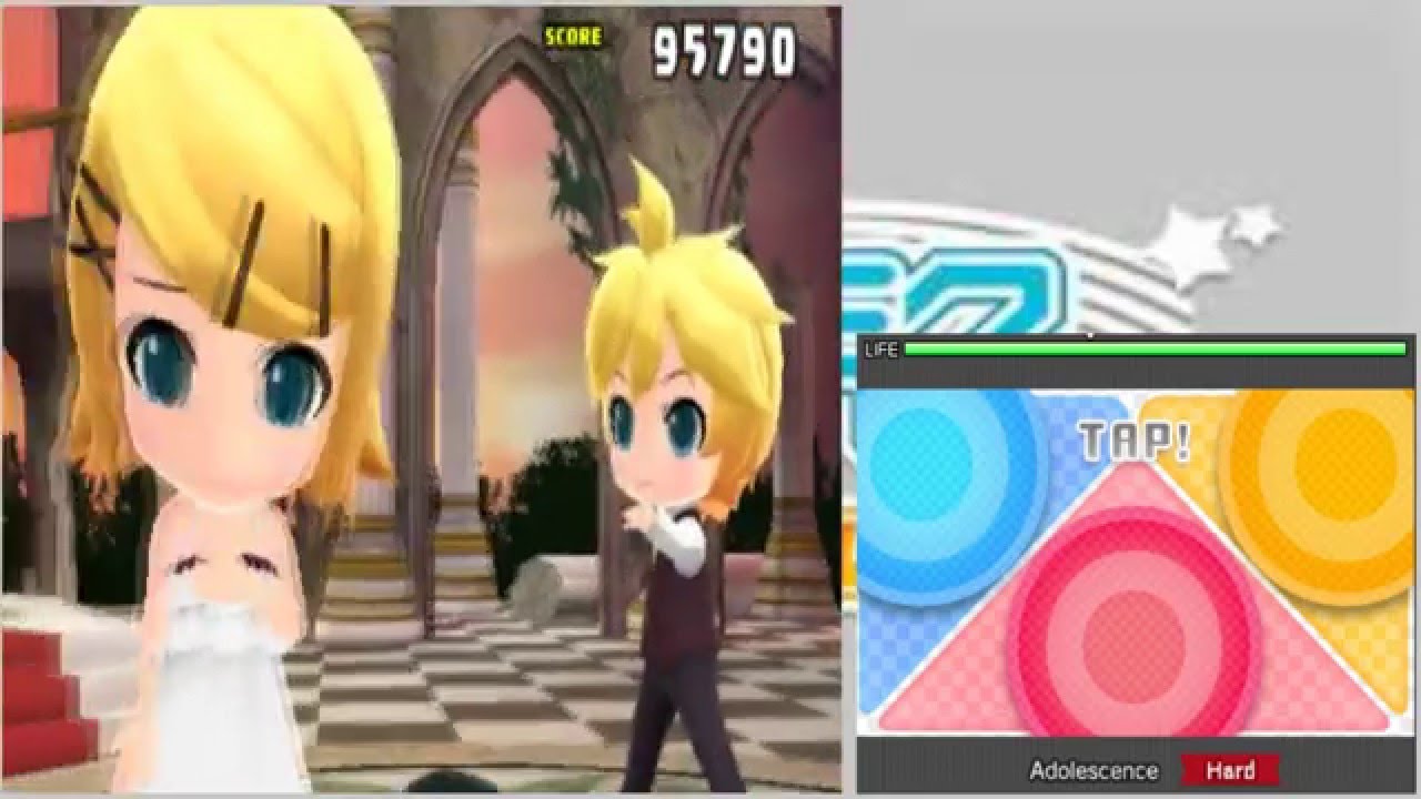 3DS - Hatsune Miku: Project Mirai DX (Perfect Run, Hard) Adolescence
