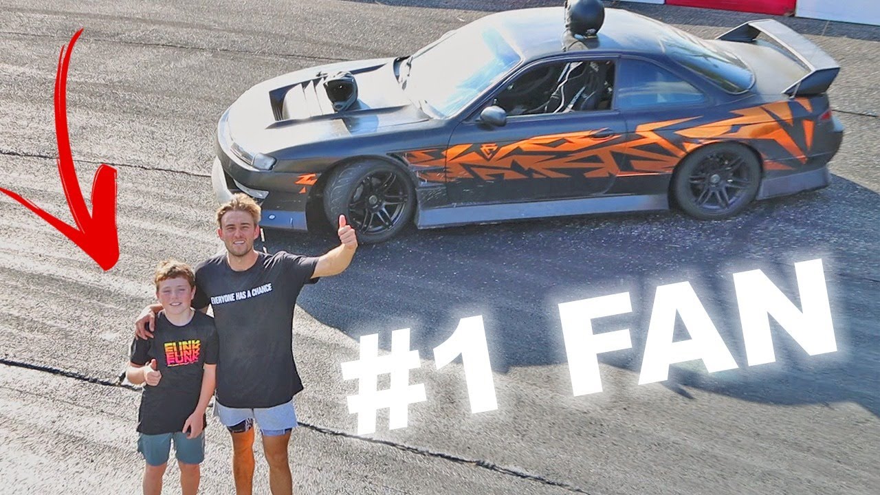 I drove across the country to surprise a fan! *HE CRIED*