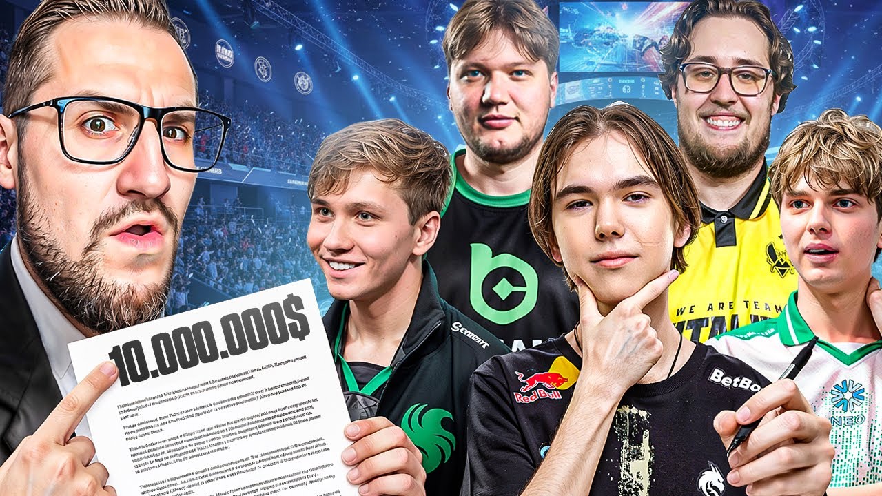 СОЗДАЛ СВОЮ КИБЕРСПОРТИВНУЮ КОМАНДУ МЕЧТЫ за 10.000.000$! (ESPORTS MANAGER 2026)
