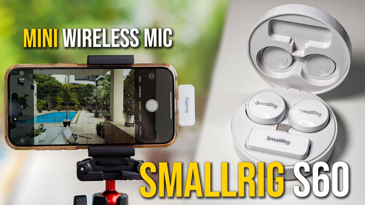 Лучший беспроводной микрофон до 100 долларов для смартфона | SmallRig S60