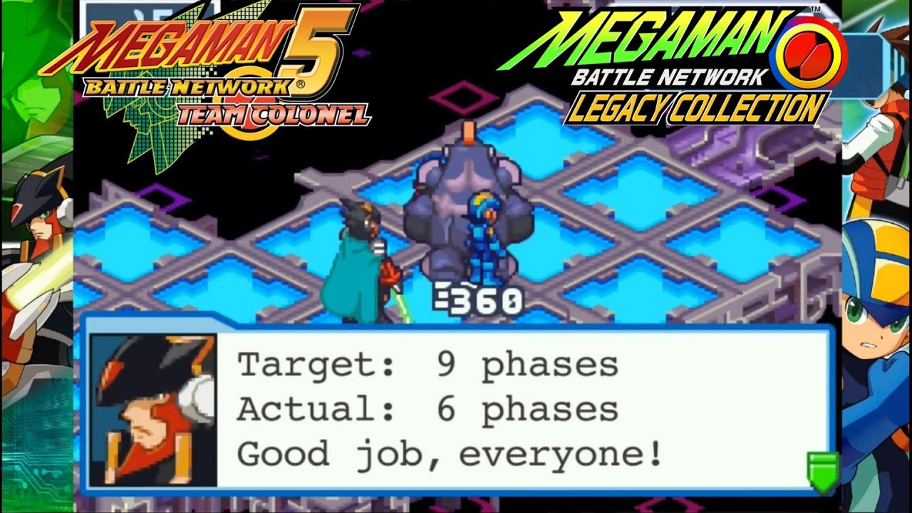 Mega Man Battle Network 5 Team Colonel Legacy Collection Liberation Mission 5 First Playthrough