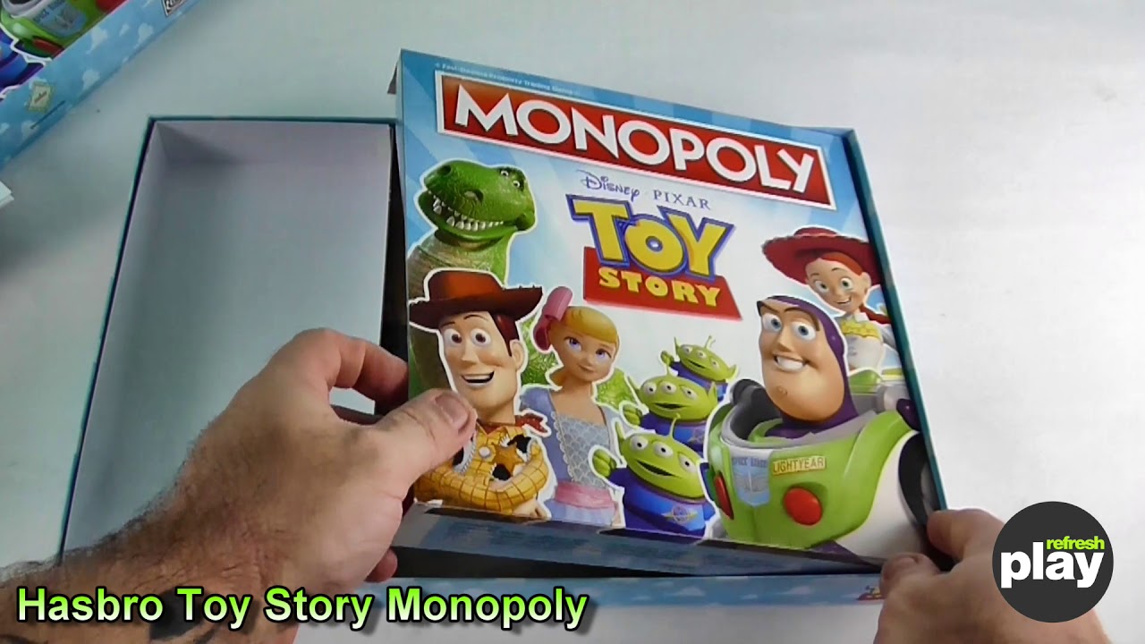 Toy Story Monopoly by Hasbro. Unboxing and First Look!!
