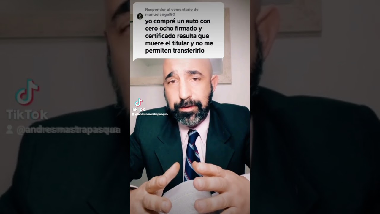 Puedo transferir si falleci&oacute; el titular del veh&iacute;culo