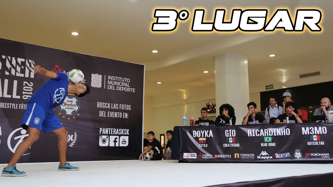 Monroi Vs. Kapi / 3° Lugar Batalla / Panther Ball 2016 Torneo de Freestyle Futbol