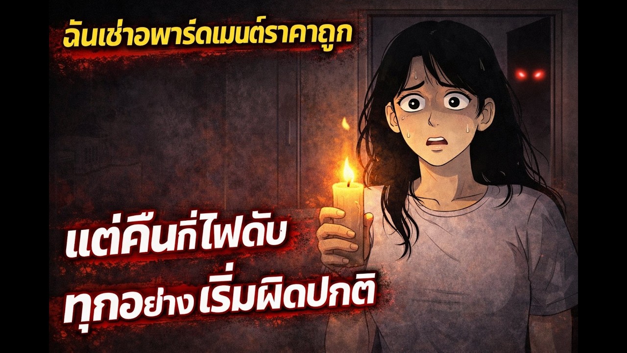 ฉันเช่าอพาร์ตเมนต์ราคาถูก แต่คืนที่ไฟดับทุกอย่างเริ่มผิดปกติ - Crimson Fox