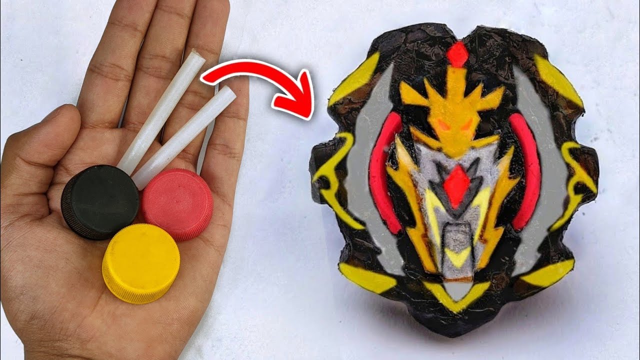 Making PRIME APOCALYPSE Plastic Burst Beyblade DIY