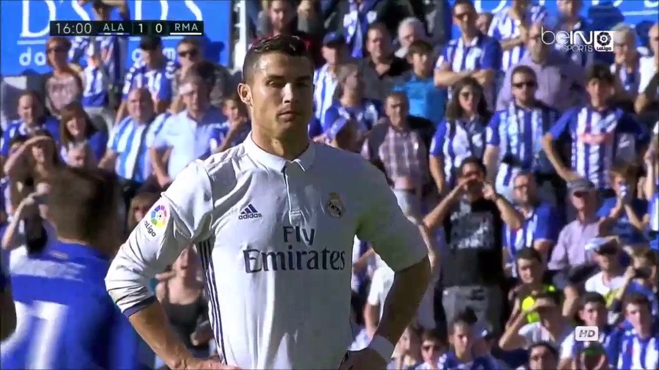 Deportivo Alavés vs Real Madrid 1 4 La Liga 29/10/2016 All Goals