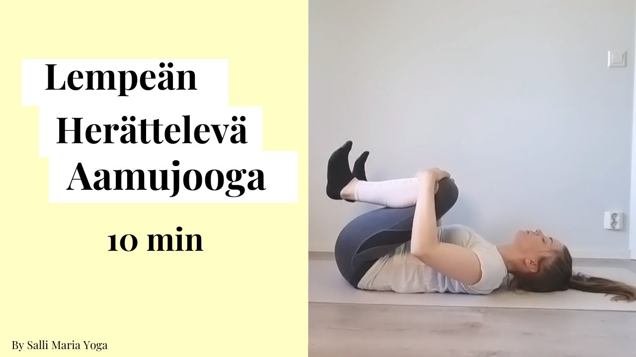 Lempeän Herättelevä Aamujooga 10 min | Salli Maria Yoga