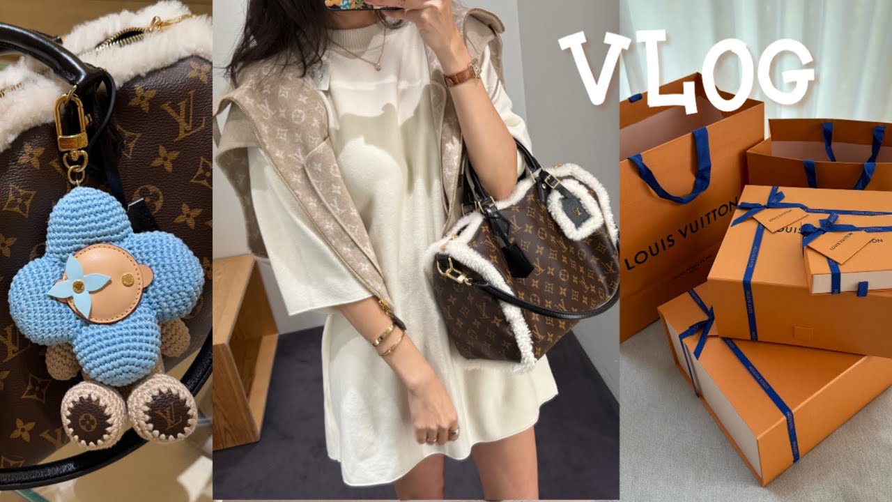 vlog_ Распаковка новой лимитированной сумки Louis Vuitton🧡 И отреставрированная Nice Mini🤭 Влог о...