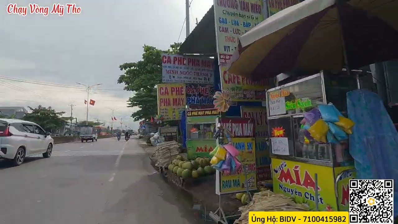 Vựa lúa gạo miền Tây xã An Cư Cái Bè và người dân đi bán mít | Chạy vòng Mỹ Tho