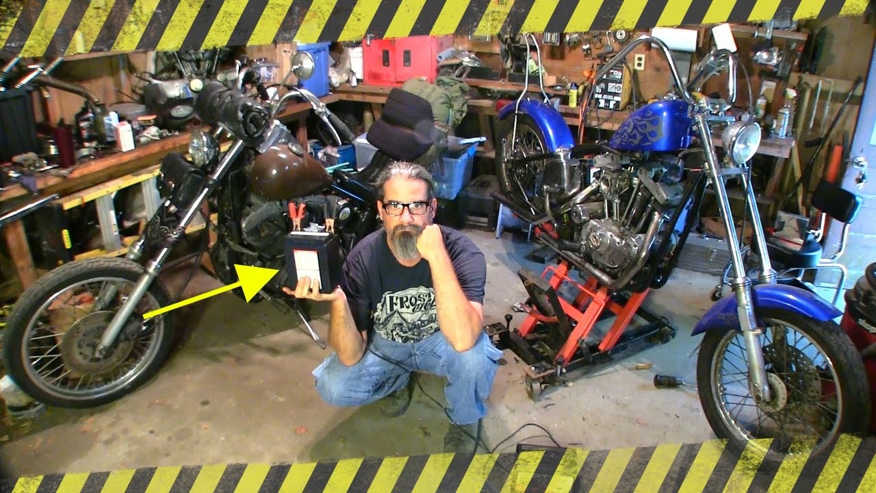 Harley Sportster Chopper Battery Fail & 76 Ironhead Sportster Chopper Build Dilemma