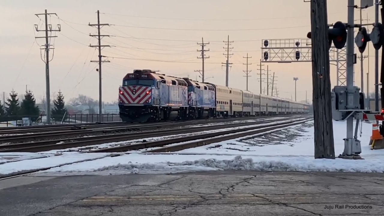 A morning railfanning at Franklin Park 5 years ago 1/6/21
