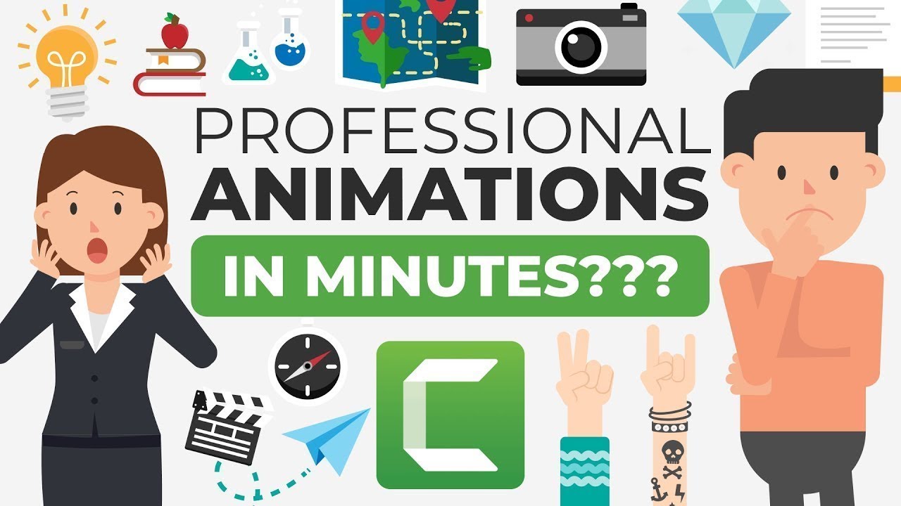 EASY CAMTASIA ANIMATION FOR BEGINNERS