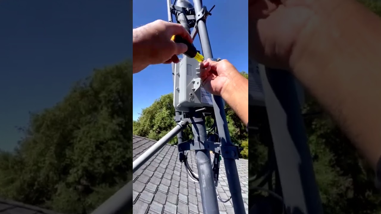 WAP-2O Outdoor Wireless Access Point Roof Installation