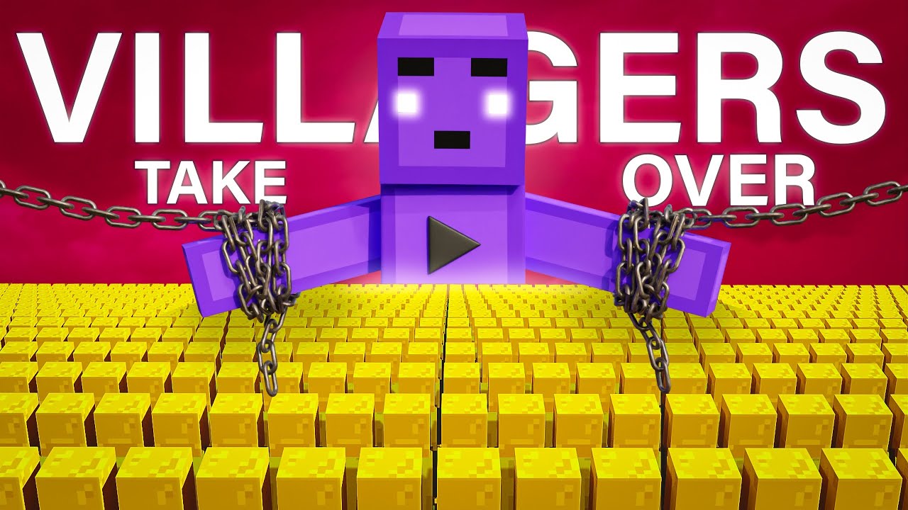 10 000 жителей деревни захватят Minecraft навсегда