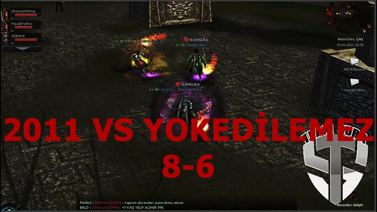 MetinŞah 2011 Vs YOKEDİLEMEZ (PACKEDİLEMEZ) @2021