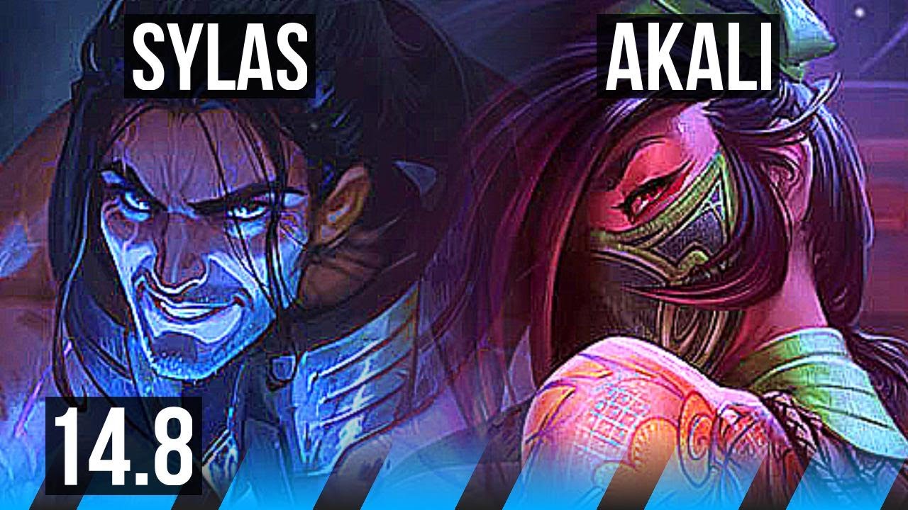 SYLAS vs AKALI (MID) | 7/2/8 | BR Master | 14.8