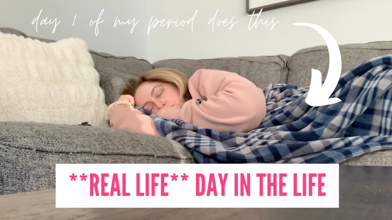 FRITZMAS Day #9// Real Life Day in My Life - aka the first day of my period vlog