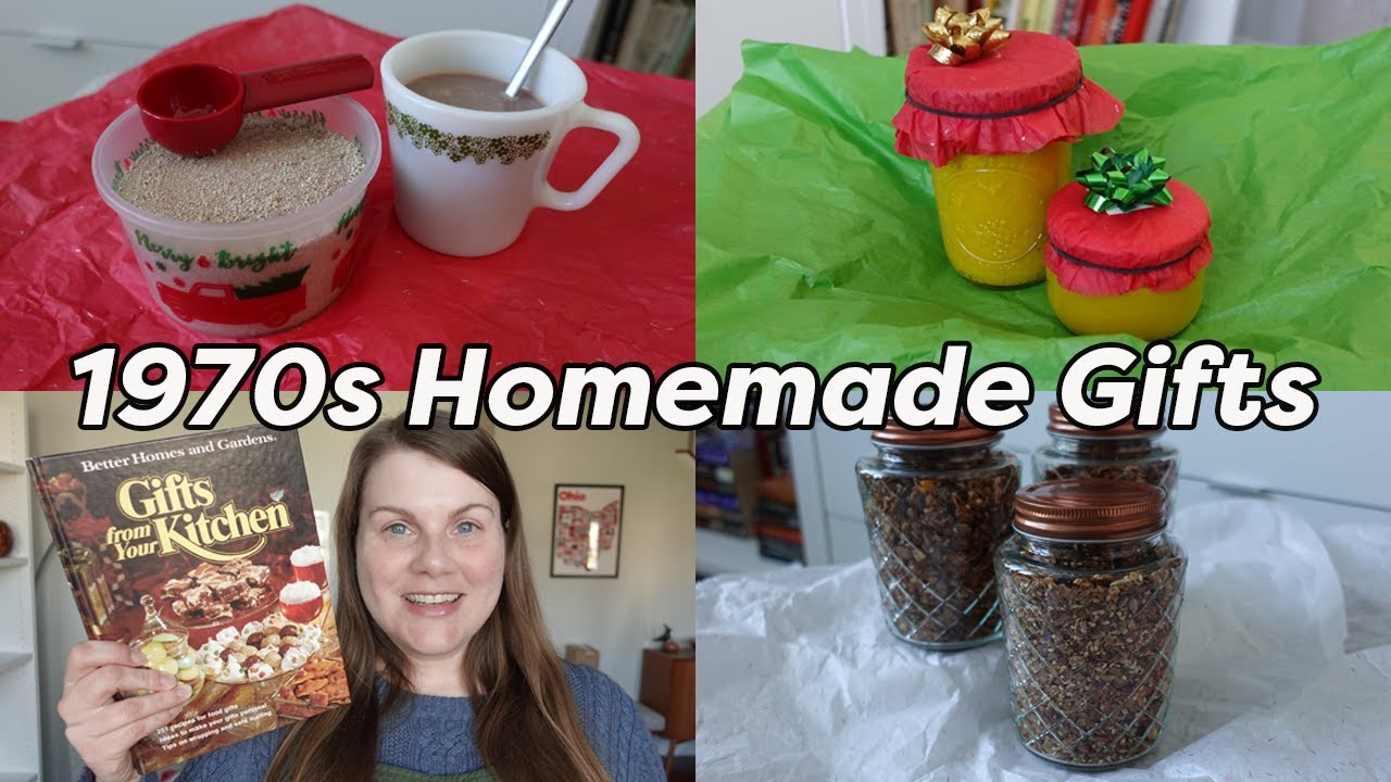 1970s HOMEMADE GIFTS 🎁 Food Gifts from Your Kitchen